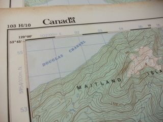 PROJECT BLUE BOOK - TV SERIES - Hynek`s Map of Canada 3