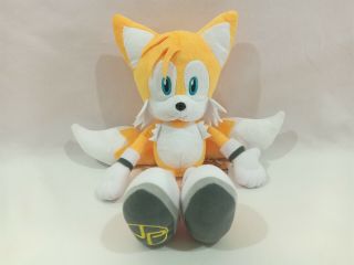 Sega Sonic Tails Joypolis Gold Ver.  Plush Doll The Hedgehog Japan Jumbo 16 " Mwt