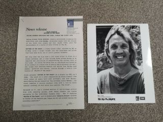 Offiical Press Release For Nicko Mcbrain (iron Maiden) Rhythm Of The Beast 1991