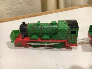 Motorized Snow Clearing Henry w/ Log Car for Thomas & Friends Trackmaster X9099 3