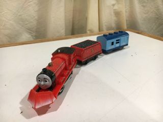 Motorized Snow Clearing James With Ice Car For Thomas And Friends Trackmaster