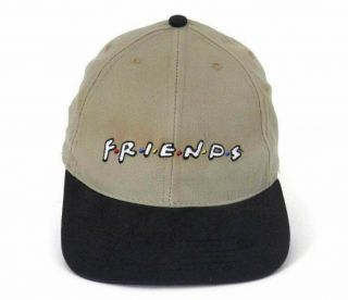 Vintage Friends Tv Show Baseball Cap Snap Back Hat Entertainment Memorabilia