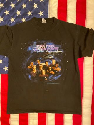 Vintage T Shirt Men Size L Star Trek