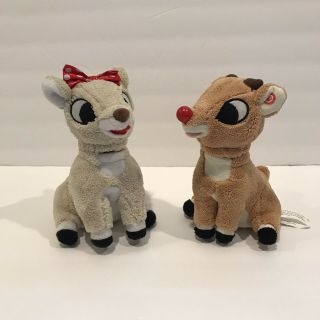 Rudolph The Red Nosed Reindeer Clarice & Rudolph Animated Sings Christmas Gemmy
