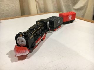 Motorized Snow Clearing Hiro w/ Ice Supply Car for Thomas & Friends Trackmaster 3