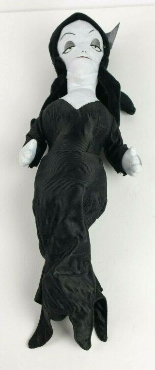 The Addams Family 13 " Singing Morticia Musical Theme Song Plush Doll - Nwt