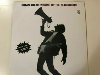 Bryan Adams Waking Up The Neighbours Colombian Vinyl 12 " Record,  Near -