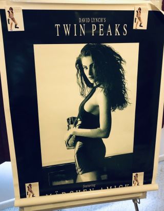 Madchen Amick Twin Peaks 1990s Poster Shelly Johnson Printed In Uk