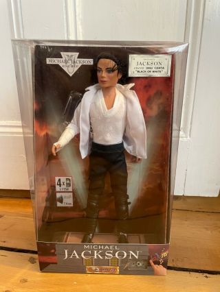 Michael Jackson Boxed Black Or White Doll