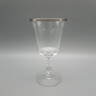 Fostoria Crystal Sheffield Water Goblets - Set Of Four
