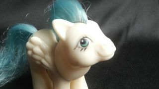 Peru:vintage My Little Pony,  Pegasus Baby Melody,  Made In Peru By Basa,  80s