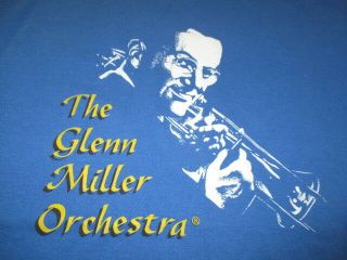 Vintage Best Fruit Of The Loom The Glenn Miller Orchestra (xl) T - Shirt Big Band