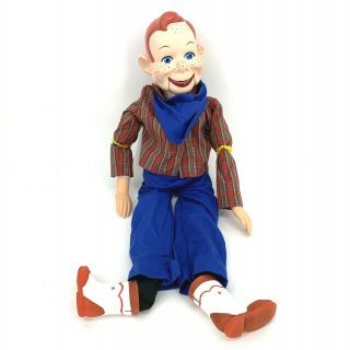 Howdy Doody Cowboy Tv Show Dummy Celebrity Ventriloquist Doll 30 " Hollywood