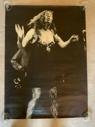 Massive Vintage Janis Joplin Poster 30 " X40 " - Very