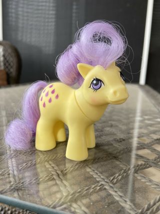 Vintage My Little Pony G1 Uk Baby Lemondrop Vhtf