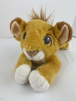 Vintage 1993 Disney The Lion King Baby Simba 14 " Floppy Stuffed Plush Animal