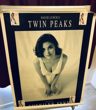 Sherilyn Fenn Twin Peaks 1990s Poster Audrey Horne Printed In Uk