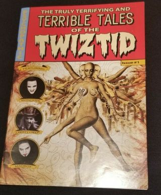 Twiztid - Terrible Tales Comic Book W.  I.  C.  K.  E.  D.  Insane Clown Posse Boondox Icp
