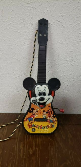 Vintage Mattell Mousegetar Jr Mickey Mouse Club Guitar 1955