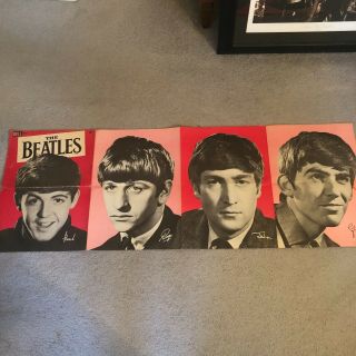 The Beatles Dell 2 vintage poster Pin - up 1964 Retro Music Promo 2