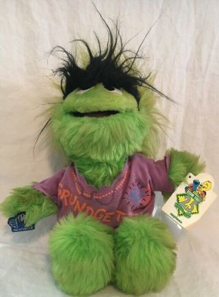 Rare Jim Henson Grundgetta Muppet Plush Toy By Applause 1993 Sesame Street