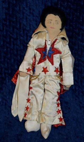 Elvis Presley Rare Vintage Handmade Elvis Doll By Anita Cutshall