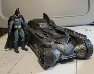 Hand Painted 1/12 Scale Custom Batman Batmobile Over 14 Inches Long