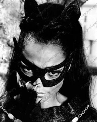 8x10 Print Eartha Kitt Cat Woman Batman 1967 Ek27