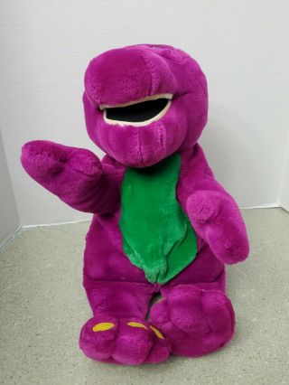 Barney The Dinosaur Interactive Talking Moving Singing Plush Actimate Microsoft