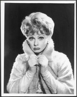 Lucille Ball The Lucy Show 1960s Cbs Tv Promo Portrait Photo