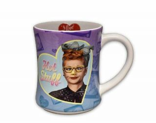 I Love Lucy Collectible Hot Stuff Printed Coffee/tea Mug 15 Ounces Licensed