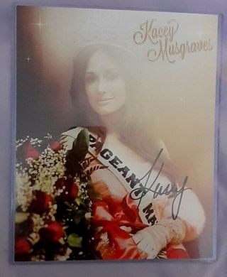Rare Kacey Musgraves Signed 8x10 Promo Photo Pageant Material Tour