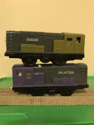 Thomas Train Trackmaster Motorized Dodge And Splatter