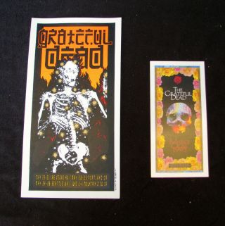 Vintage Grateful Dead Poster And Postcard - - Poster1995 West Coast Tour