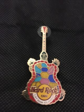 Hard Rock Cafe Pin Cayman Islands Turtle Guitar Le