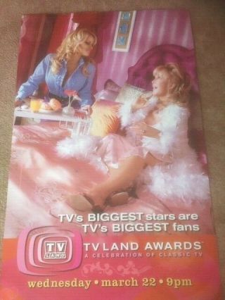 Pamela Anderson / Barbara Eden (jeannie) Tv Land Awards 2006 Promo Poster - Rare