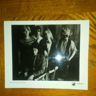 The Grateful Dead - Rare 1967 Warner Brothers Promo Photo