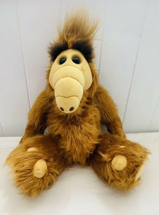 Alf Plush Toy 1986 Alien Productions 18” Stuffed Coleco