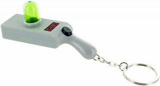 Rick And Morty Portal Gun Keyring Light Key Chain Key Ring Tv Show Cartoon Green