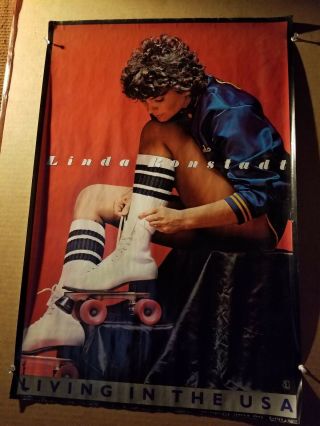 Linda Ronstadt Living In The Usa Poster 1978