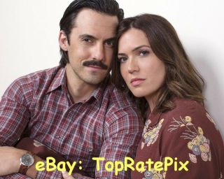 Mandy Moore With Milo Ventimiglia - This Is Us - 8x10 Photo 3