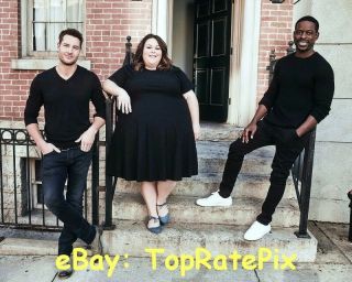 This Is Us.  Justin Hartley,  Chrissy Metz & Sterling K.  Brown - 8x10 Photo 1