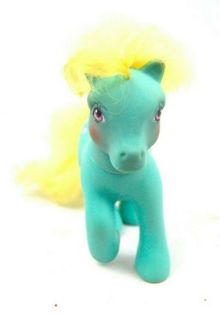 RARE My Little Pony Vintage G1 Generation 1 Perfume Puff Daisy Sweet MLP Teal 2
