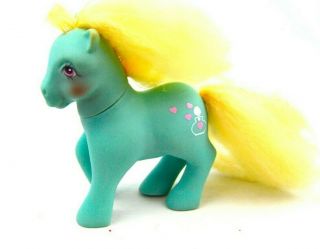 RARE My Little Pony Vintage G1 Generation 1 Perfume Puff Daisy Sweet MLP Teal 3