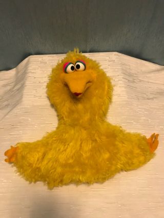 Vtg 70s Big Bird Puppet Sesame Street Jim Henson Muppets Child Horizons Rare
