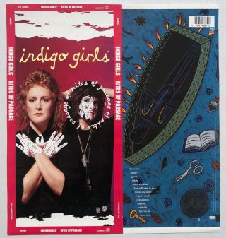 Indigo Girls Rites Of Passage 1992 Epic Cd Long - Box Slick Album Art