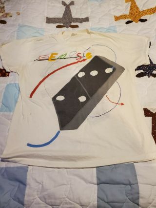 Vintage Genesis Invisible Touch Tour 1986 T Shirt