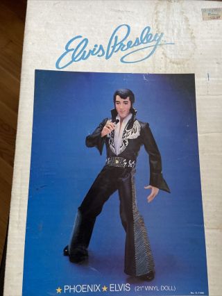 World Doll Elvis Presley 21 Inch Vinyl Doll Limited Edition Phoenix Elvis Epe