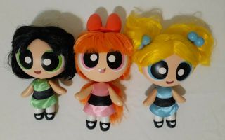 2017 Cartoon Network Powerpuff Girls Buttercup Blossom Bubbles 6 " Dolls