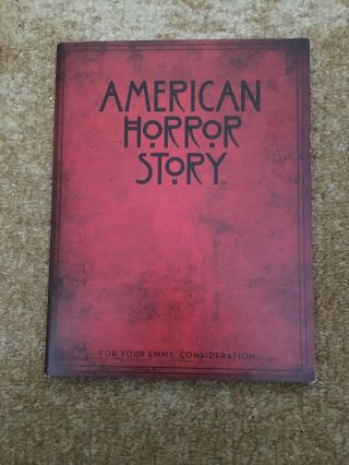 American Horror Story Season 1 For Your Consideration Emmy Booklet & Dvd